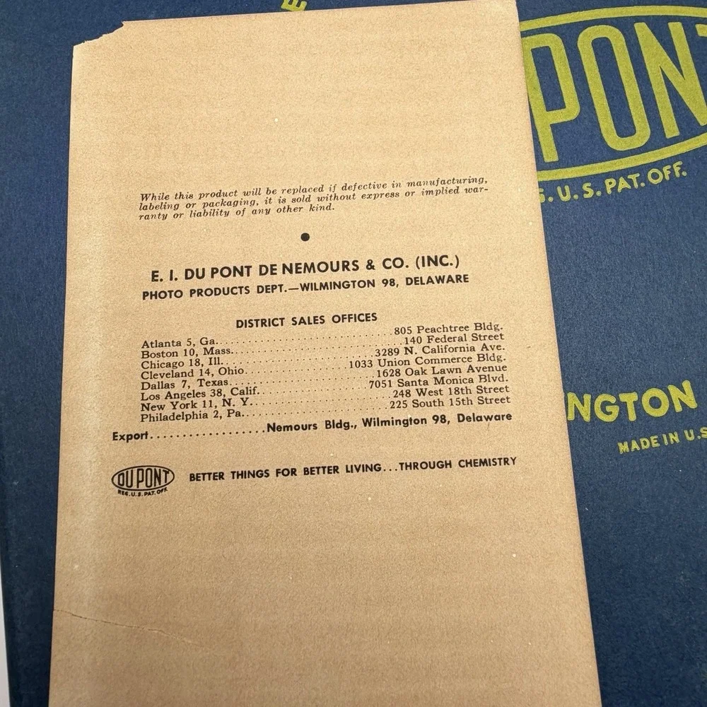 Vtg Rectangle‎ Dupont 10x12 S-55X Darkroom Safelight Glass Filter